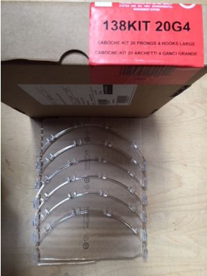 Foscarini Caboche Grande replacement - Kit 20 prongs, 4 hooks
