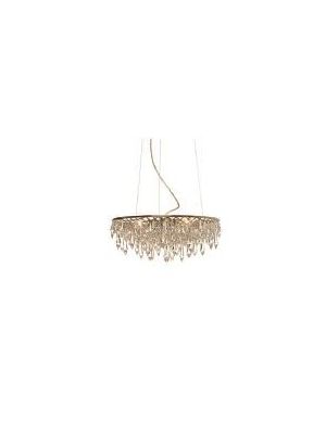 Anthologie Quartett Crystal Rain Pending Lamp round diameter 30 cm